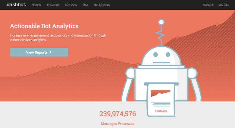 Dashbot raises $2 million for its bot analytics service