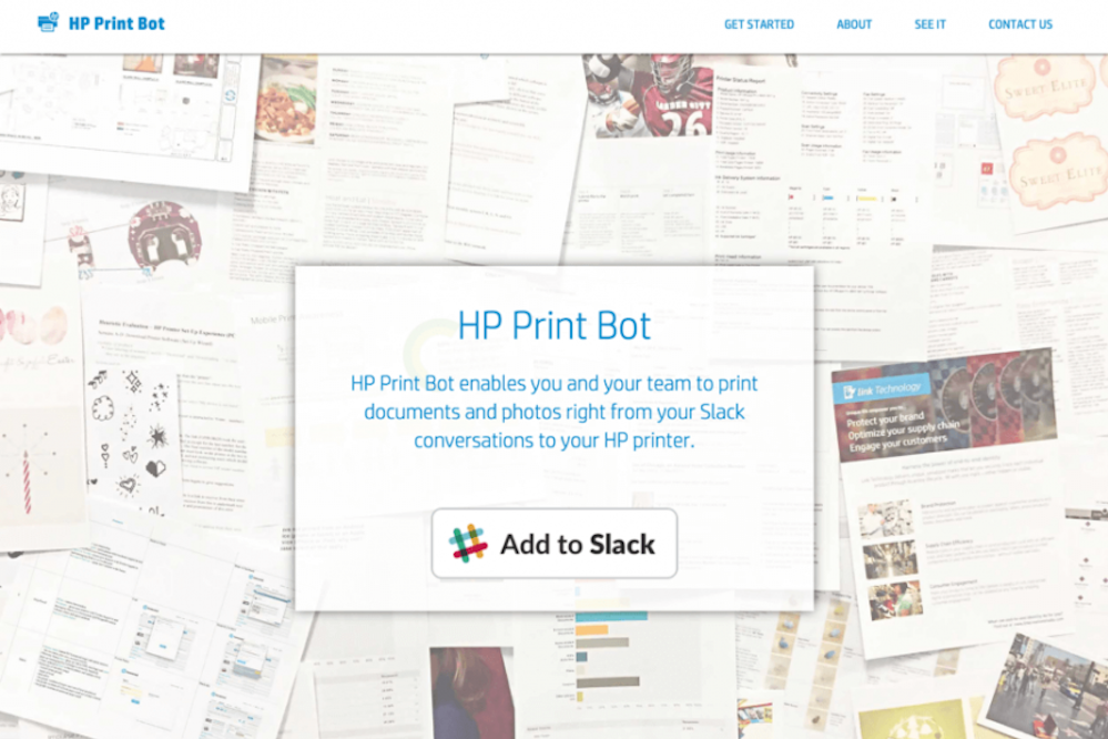 HP Bot Lets Workers Print Directly From Their Slack