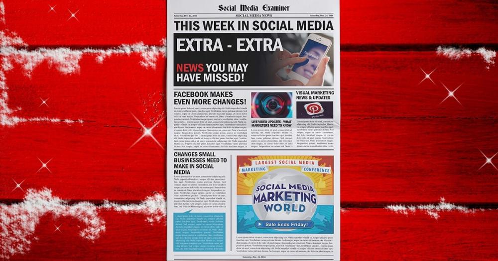 Group Video Chat From Facebook Messenger: This Week in Social Media